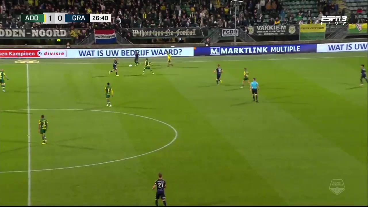 HOL D2 ADO Den Haag Vs De Graafschap 28 phút Vào, ghi bàn 1:1