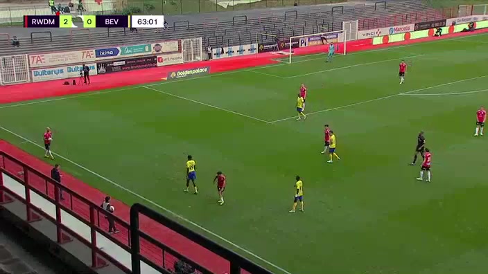 BEL D2 Jeunesse Molenbeek Vs Red Star Waasland  Goal in 63 min, Score 3:0