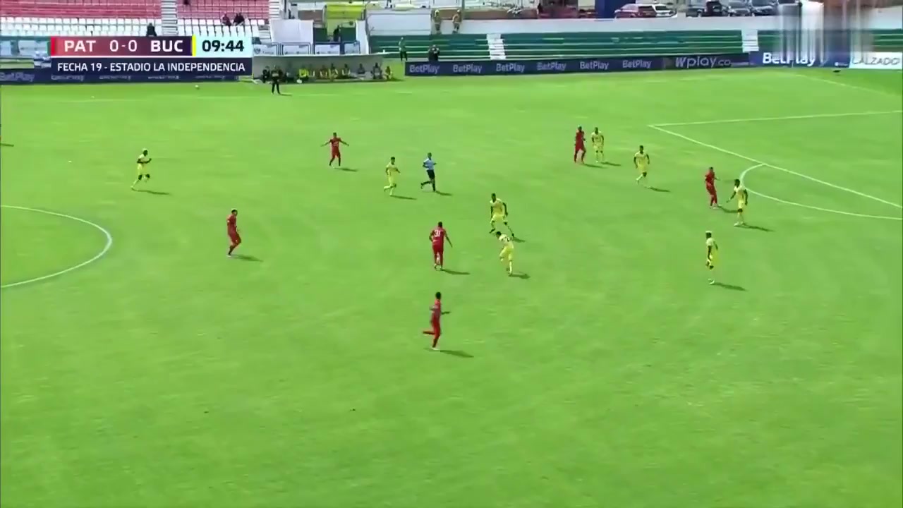 250 Patriotas FC Vs Atletico Bucaramanga 11 skor gol Francisco Javier Meza Palma, skor 1:0