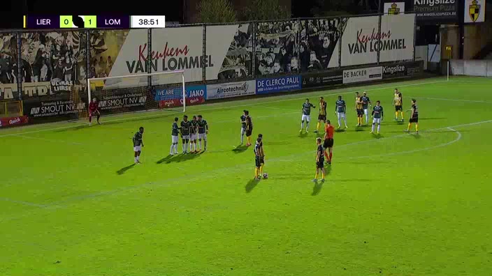 BEL D2 Lierse Vs KVSK Lommel 31 phút Vào, ghi bàn 1:1