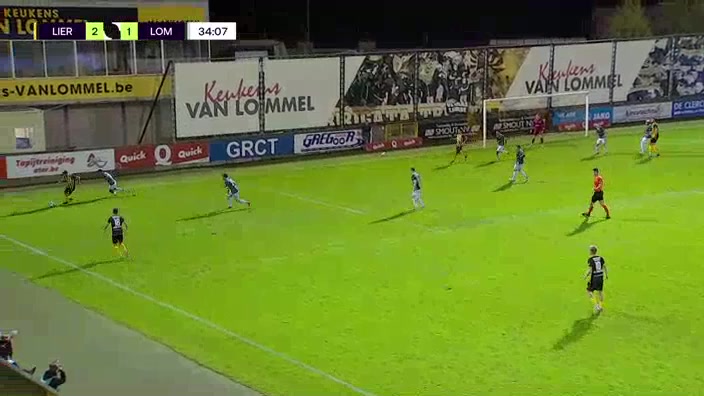 BEL D2 Lierse Vs KVSK Lommel 36 phút Vào, ghi bàn 3:1