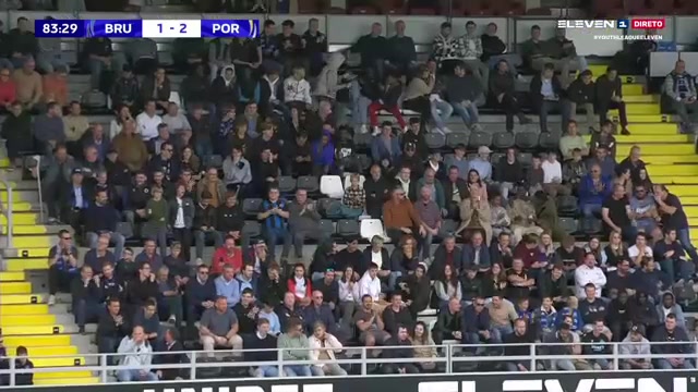 UEFA YL U19 Club Brugge U19 Vs FC Porto U19  Goal in 84 min, Score 1:2