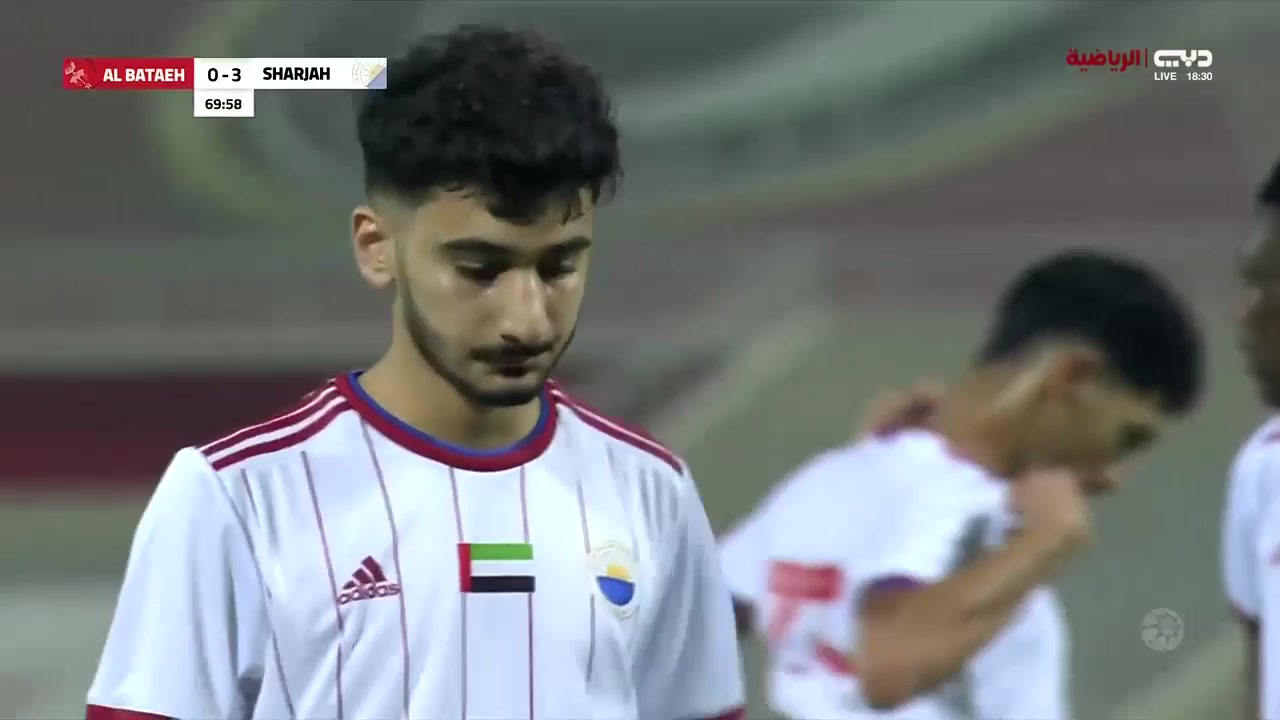 UAE U21 Al-Sharjah U21 Vs Al Bataeh U21 71 phút Vào, ghi bàn 4:0