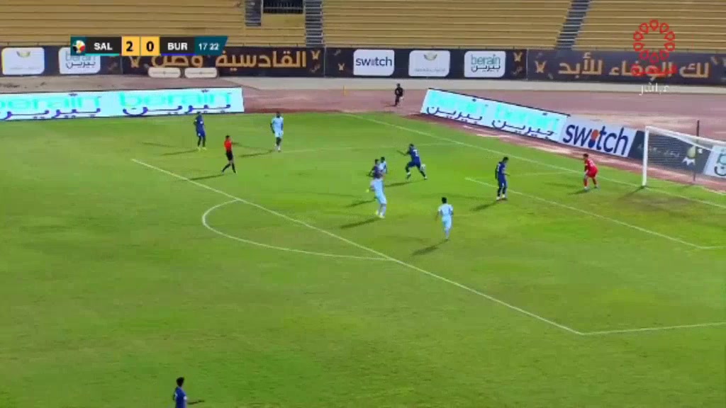 KUWCPC Al-Salmiyah Vs Burgan SC 18 phút Vào, ghi bàn 3:0