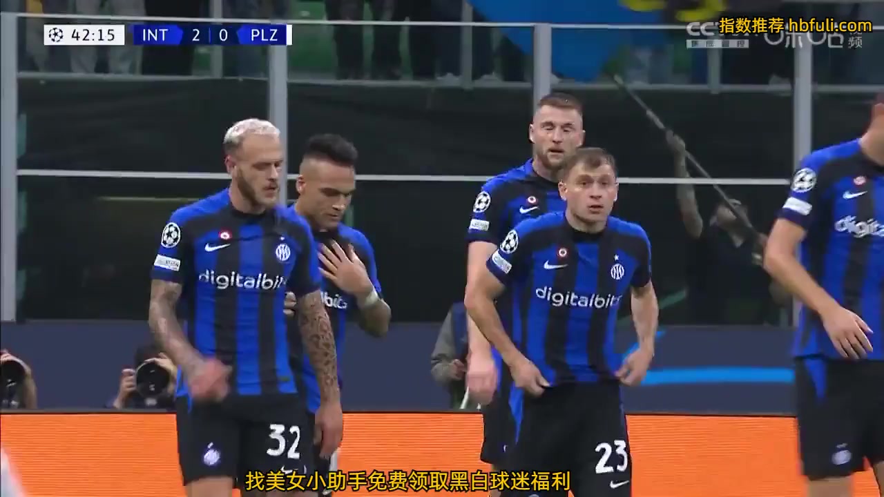 UEFA CL Inter Milan Vs FC Viktoria Plzen 41 ทำประตู Edin Dzeko ประตู, ทำคะแนน 2:0