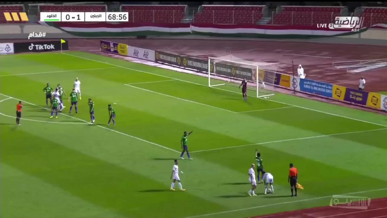 KSA D1 Al-Jabalain Vs Al Kholood  Goal in 69 min, Score 2:0