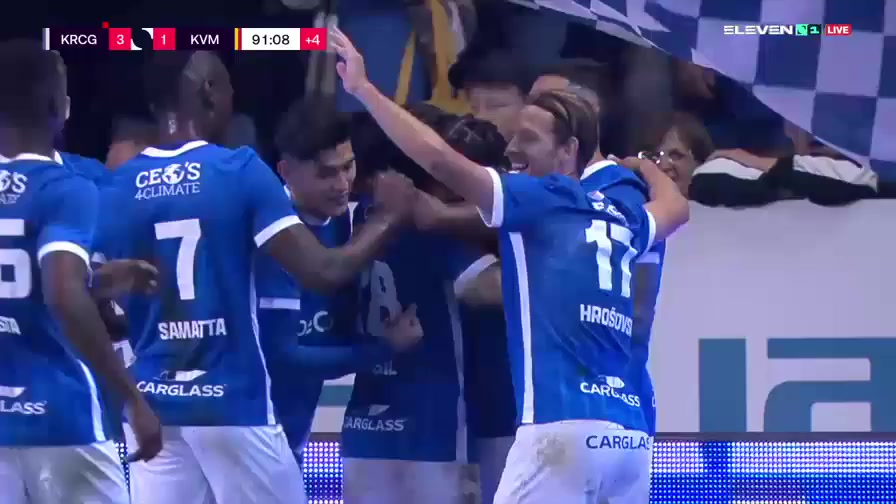 BEL D1 Racing Genk Vs Mechelen 91 phút Vào, ghi bàn 3:1