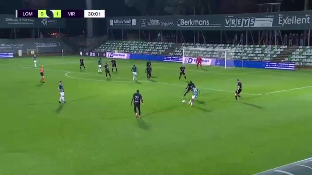 BEL D2 KVSK Lommel Vs Excelsior Virton 29 phút Vào, ghi bàn 1:1