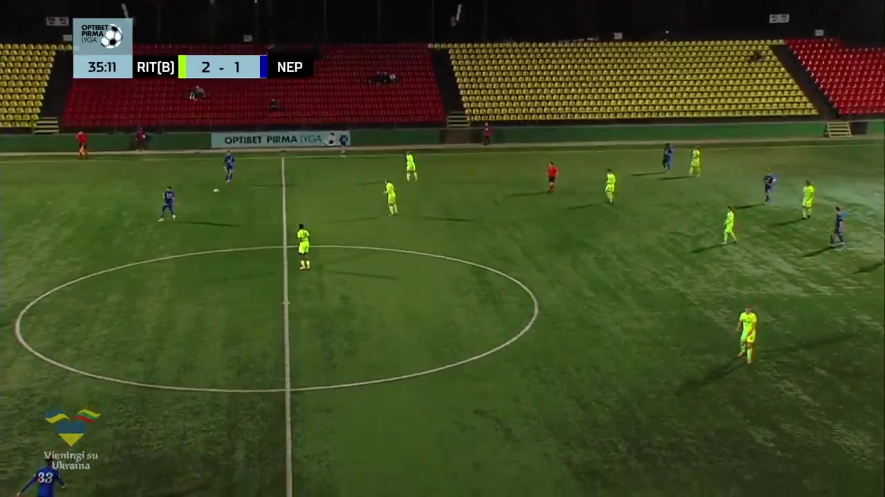 LIT D2 FK Trakai II Vs FK Neptunas Klaipeda  Goal in 35 min, Score 2:2