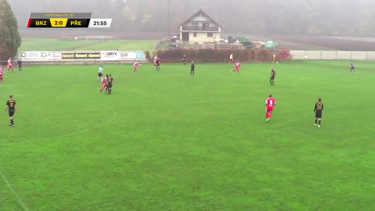 CZE CFL Sokol Brozany Vs FK Prepere 23 phút Vào, ghi bàn 3:0