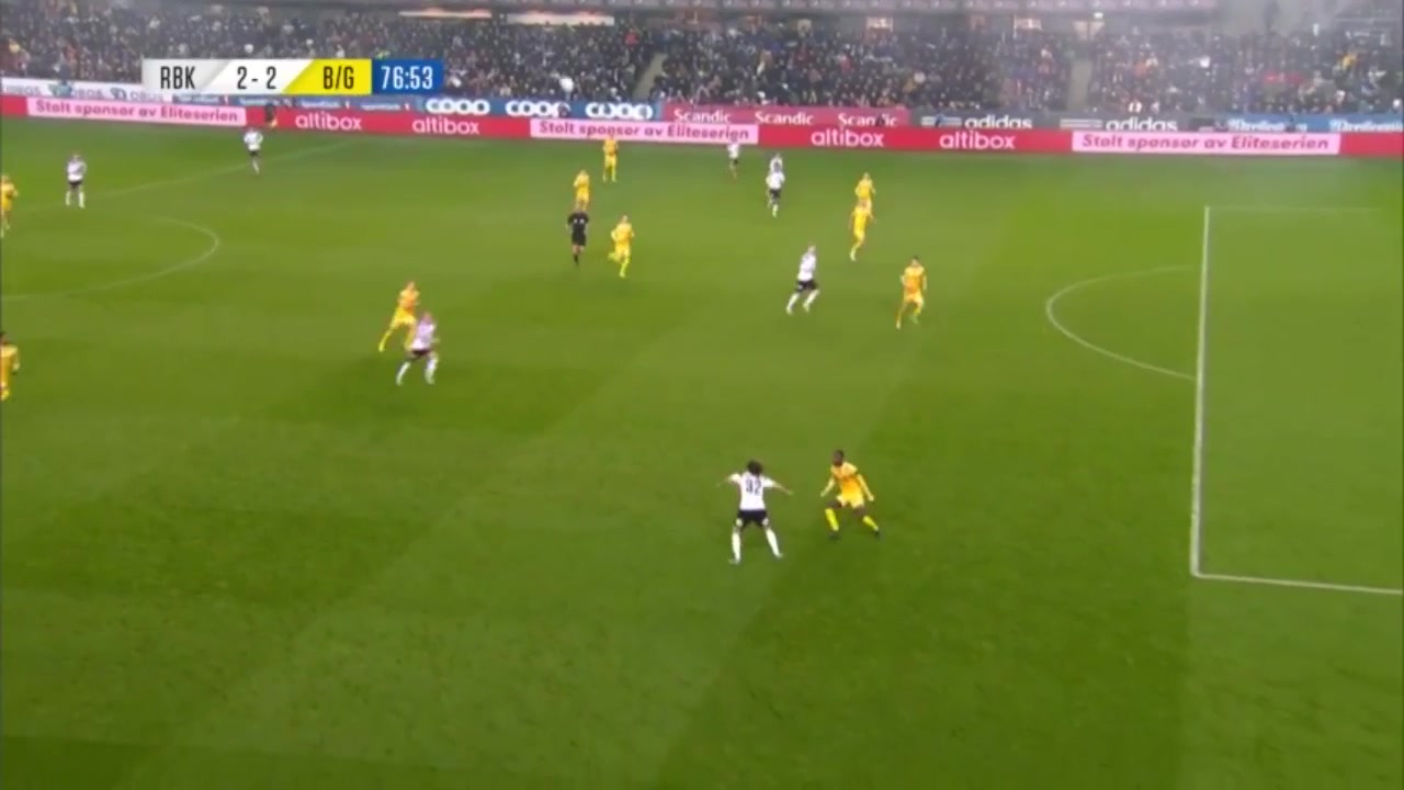 NOR D1 Rosenborg Vs Bodo Glimt 78 phút Vào, ghi bàn 2:2