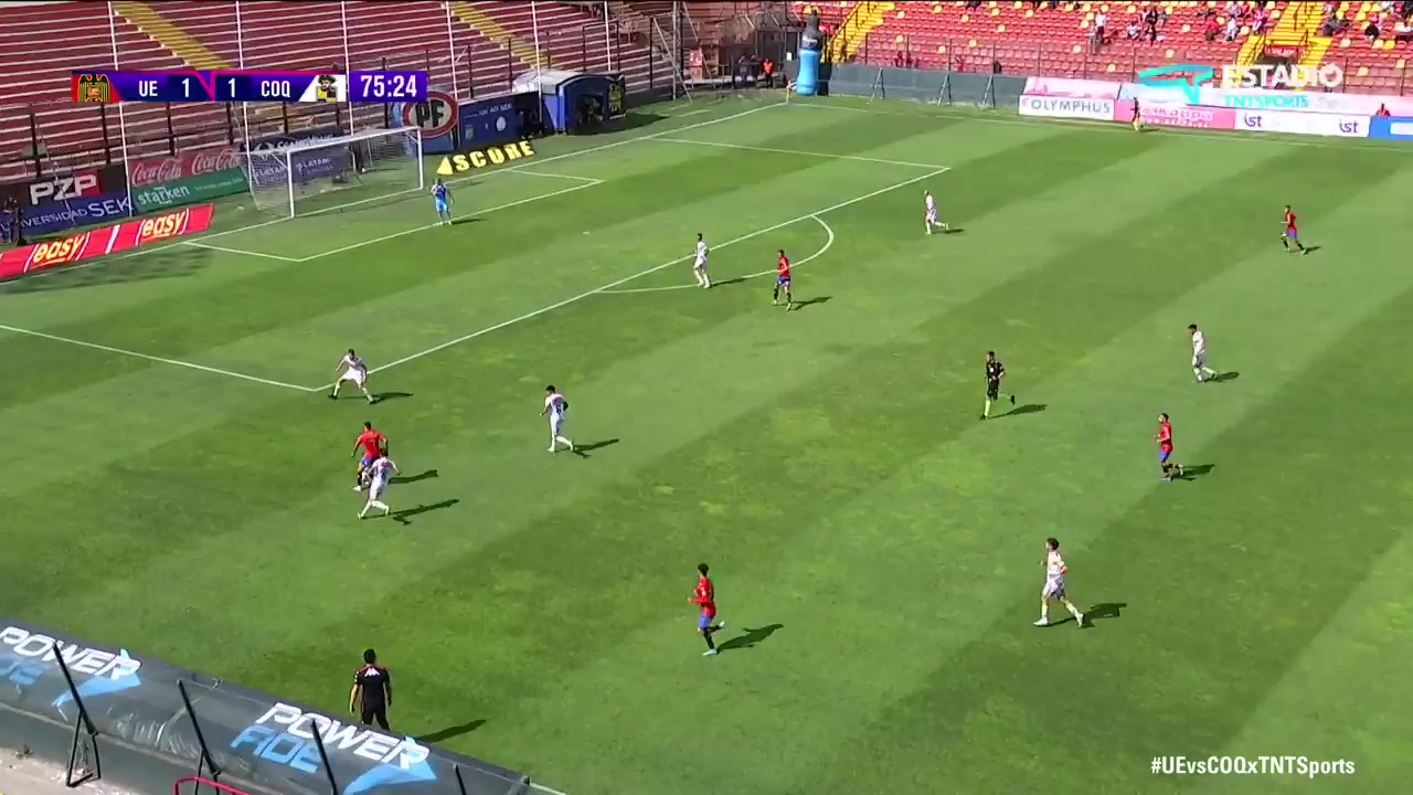 CHI D1 Union Espanola Vs Coquimbo Unido 76 phút Vào, ghi bàn 1:2