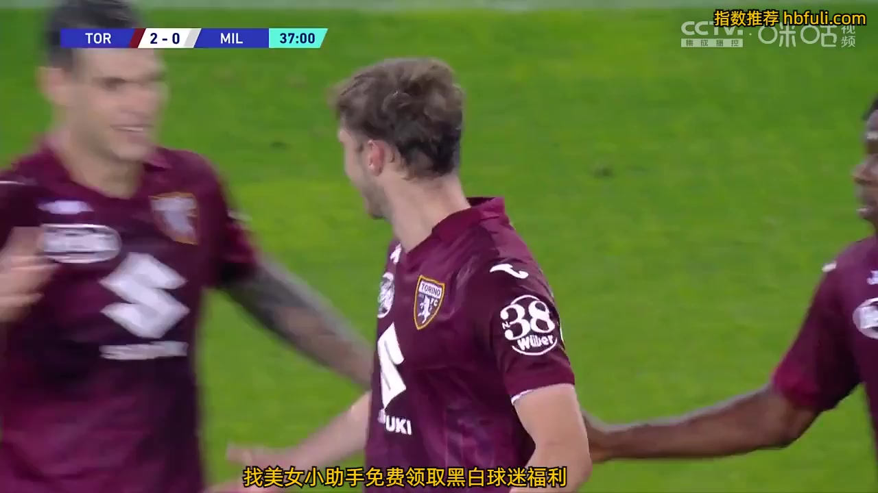 Serie A Torino Vs AC Milan 36 phút Vào, ghi bàn 2:0