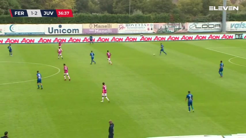 ITA PRO LC Feralpisalo Vs JuventusU23  Goal in 37 min, Score 1:3