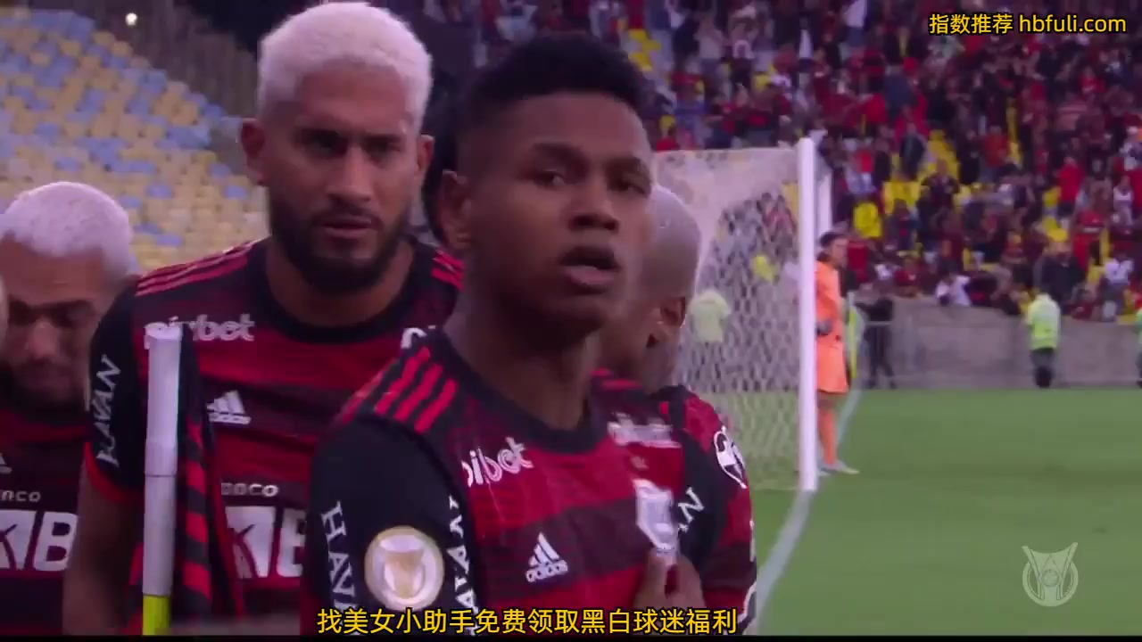 BRA D1 Flamengo Vs Corinthians Paulista (SP) Matheus Franca de Oliveira Goal in 49 min, Score 1:1