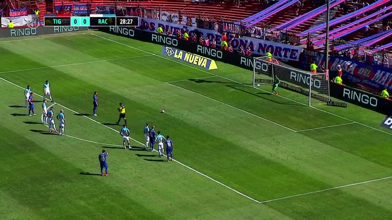 ARG CT Club Atletico Tigre Vs Racing Club 28 phút Vào, ghi bàn 1:0