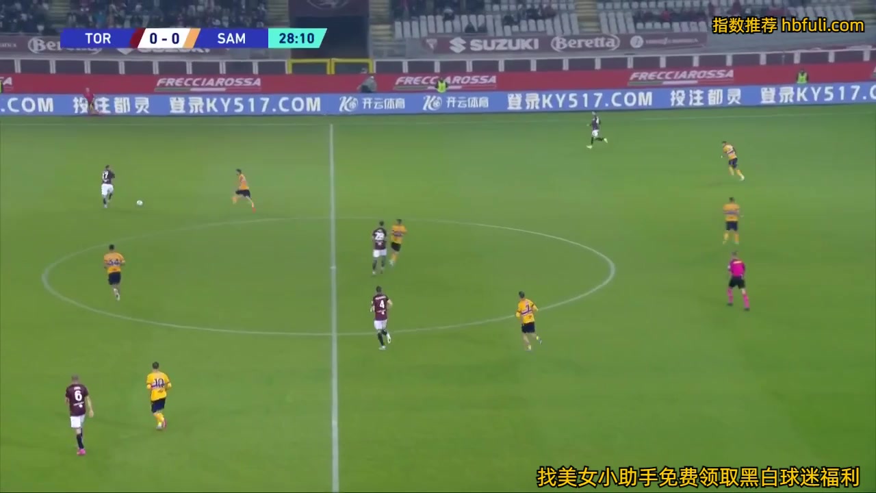 Serie A Torino Vs Sampdoria 28 phút Vào, ghi bàn 1:0