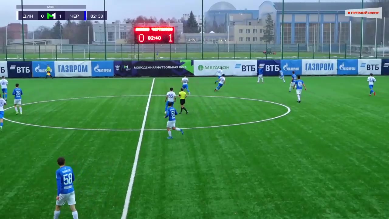 RUS YthC Dinamo Moscow Youth Vs Chertanovo Moscow Youth 84 phút Vào, ghi bàn 0:2