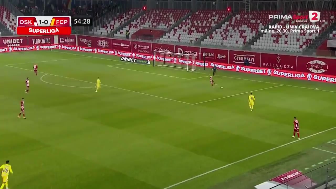 ROM D1 Sepsi OSK Sfantul Gheorghe Vs Petrolul Ploiesti  Goal in 55 min, Score 2:0