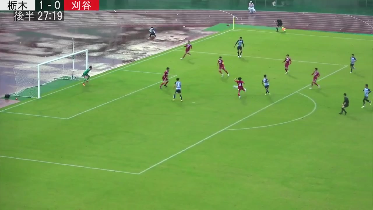 JP L(R) Tochigi City Vs FC Kariya  Goal in 72 min, Score 2:0