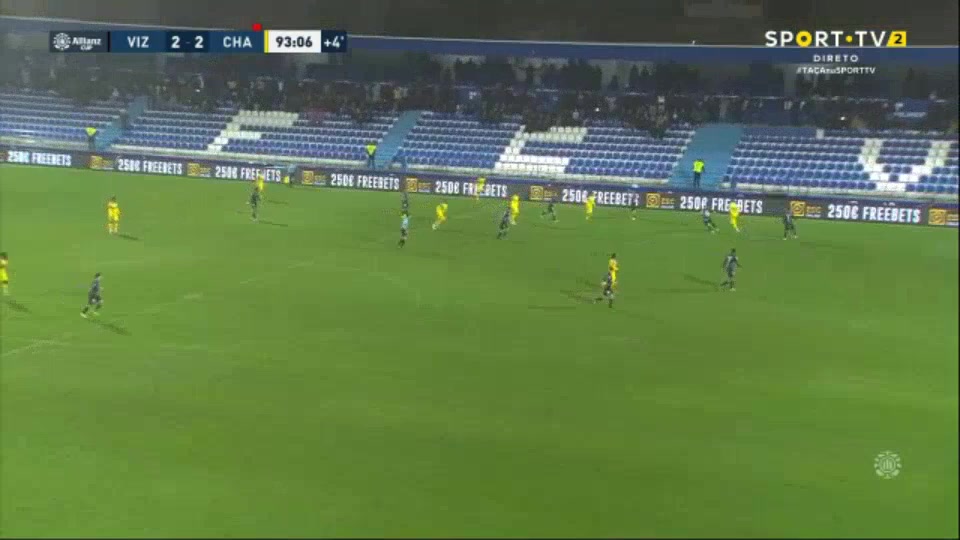 PORLC Vizela Vs GD Chaves  Goal in 95 min, Score 2:2