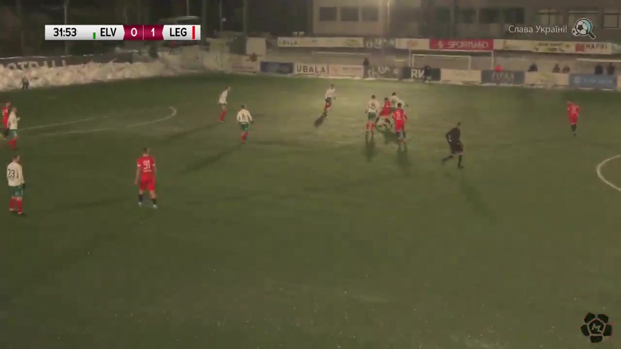 EST D1 Elva Vs Tallinna JK Legion  Goal in 32 min, Score 0:2