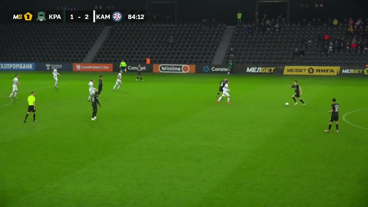 235 FK Krasnodar 2 Vs KAMAZ Naberezhnye Chelny 85 skor gol , skor 2:2