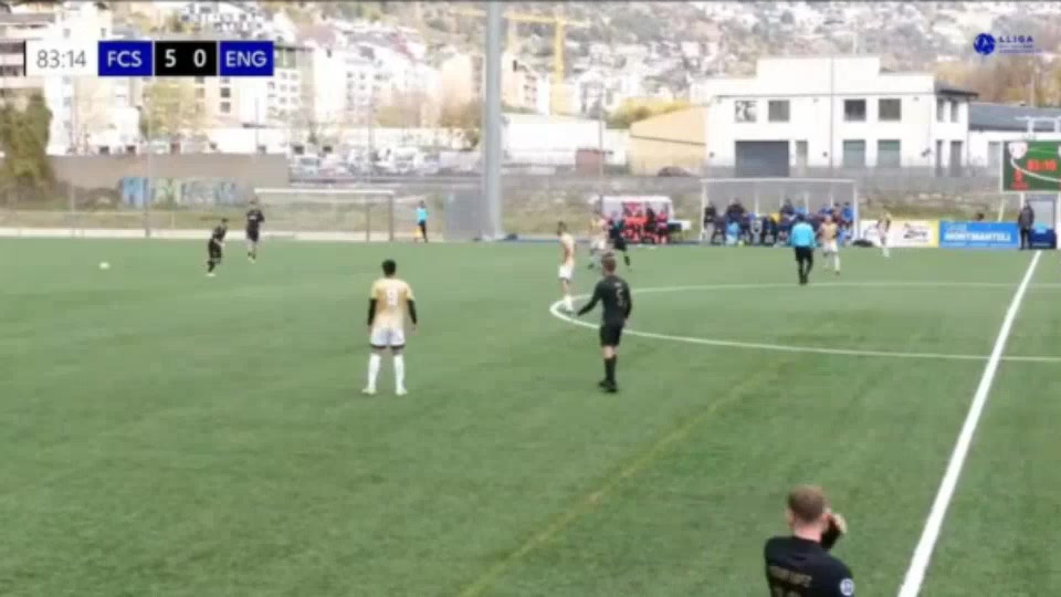 ANDSL FC Santa Coloma Vs UE Engordany  Goal in 84 min, Score 6:0