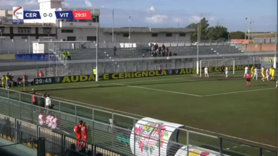 ITA C1 Audace Cerignola Vs Viterbese 30 phút Vào, ghi bàn 1:0