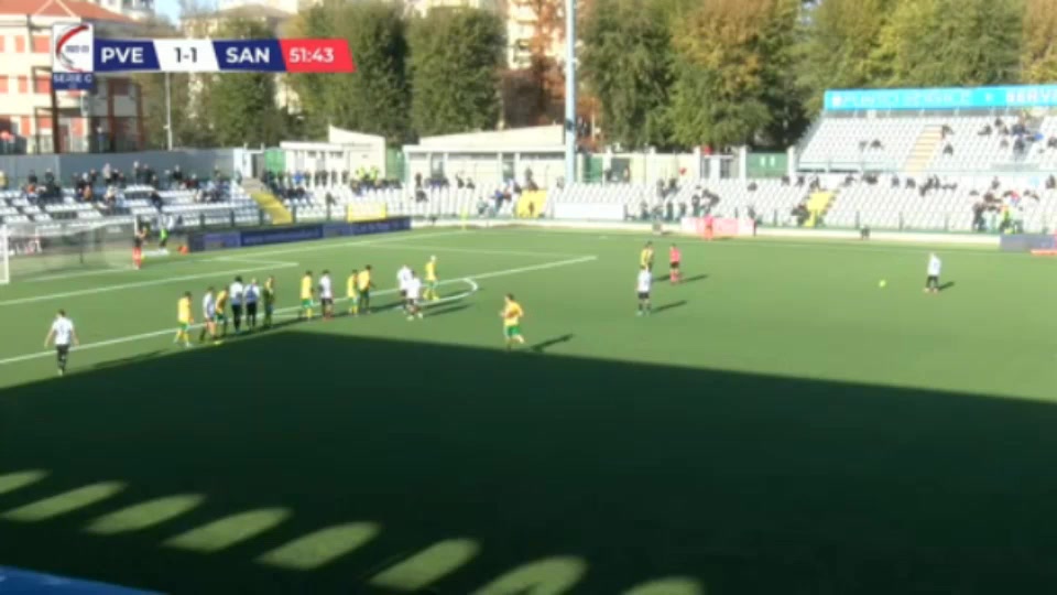 ITA C1 Pro Vercelli Vs Sangiuliano City Nova 52 phút Vào, ghi bàn 2:1