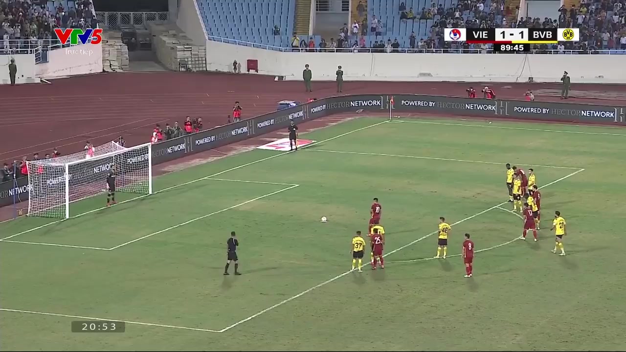 INT CF Vietnam Vs Borussia Dortmund  Goal in 91 min, Score 2:1