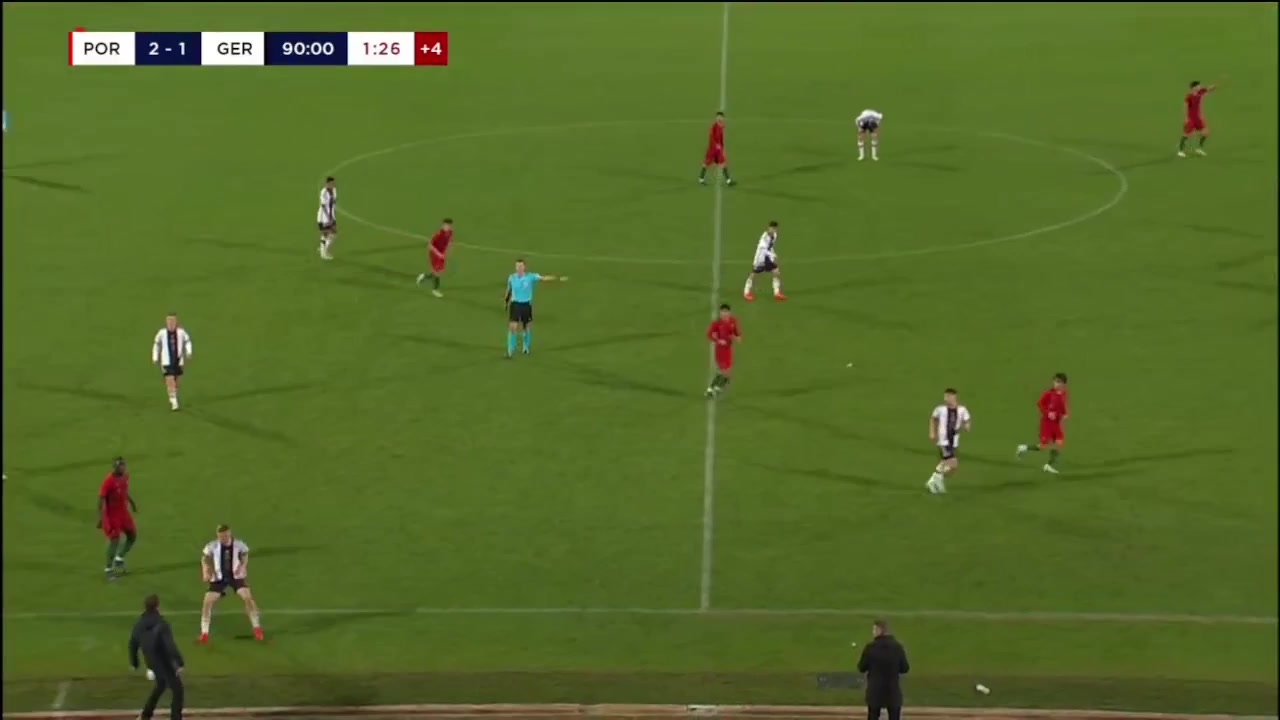 INT FRL Germany U19 Vs Portugal U19  Goal in 93 min, Score 2:2