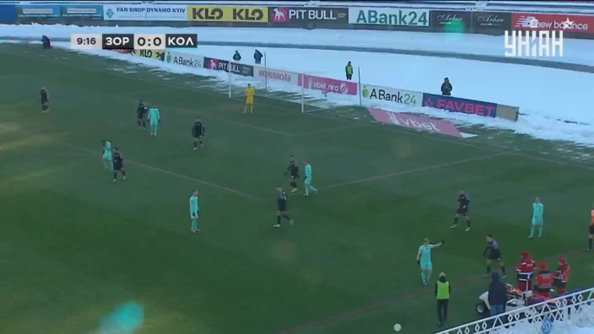 UKR D1 Zorya Vs Kolos Kovalyovka  Goal in 10 min, Score 0:1