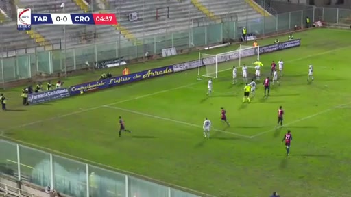 ITA C1 Taranto Sport Vs Crotone 5 phút Vào, ghi bàn 1:0