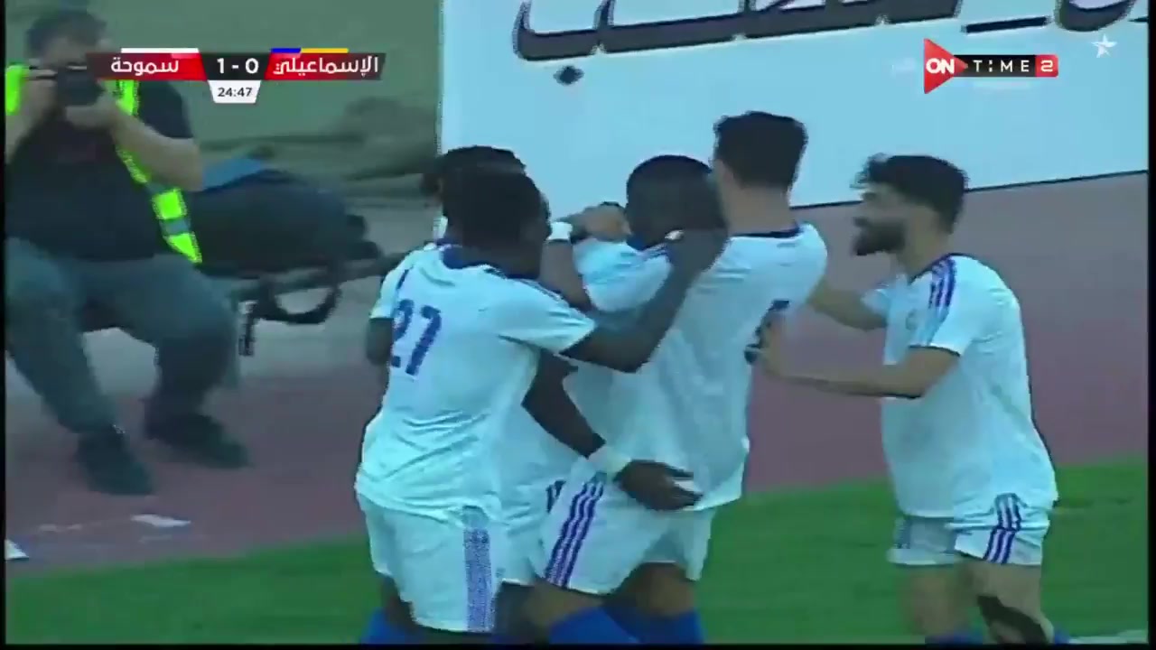 EGY D1 Ismaily Vs Smouha SC  Goal in 25 min, Score 0:1