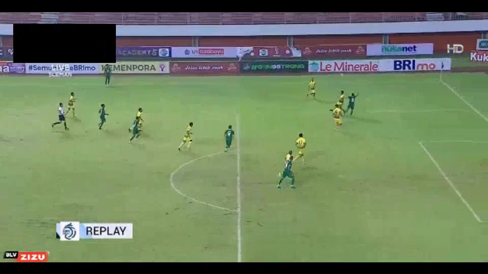 IDN ISL Persebaya Surabaya Vs Barito Putera  Goal in50min,Score2:1