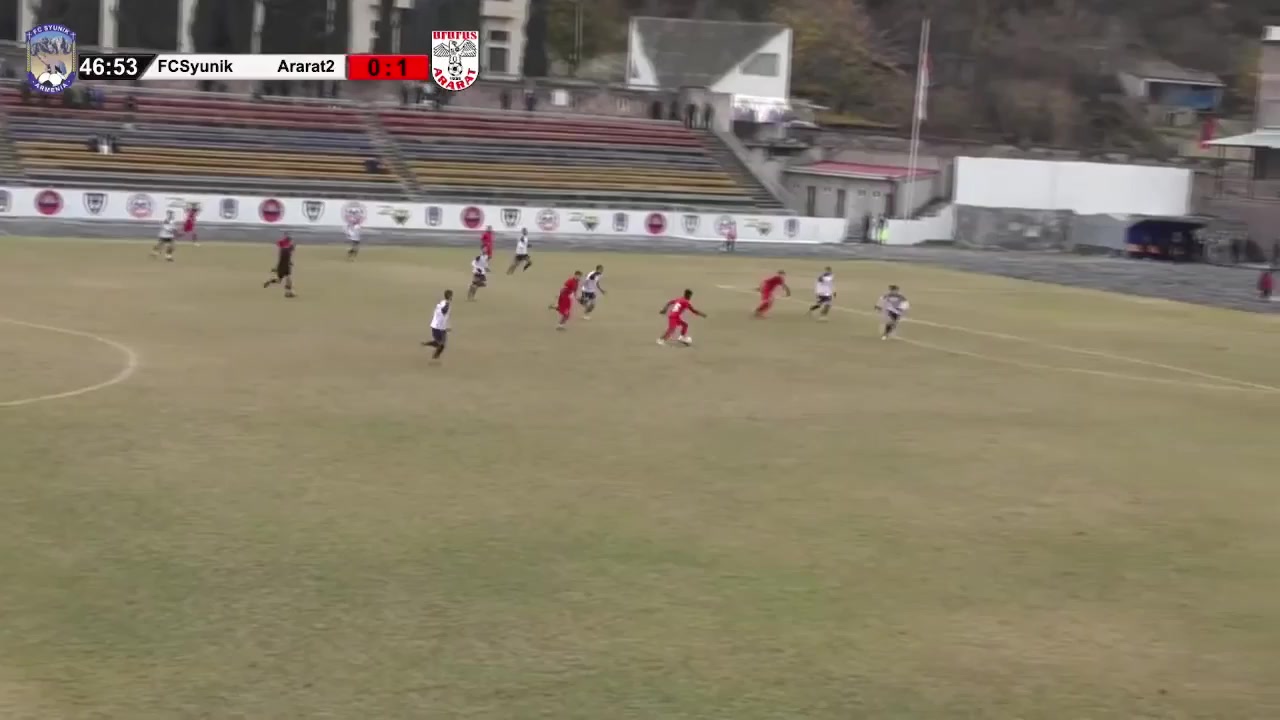 ARM D2 Gandzasar Kapan Vs Ararat Yerevan II 48 phút Vào, ghi bàn 0:2