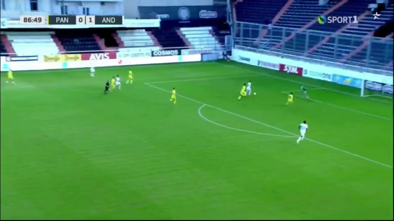 INT CF Panaitolikos Agrinio Vs Anderlecht  Goal in 88 min, Score 1:2