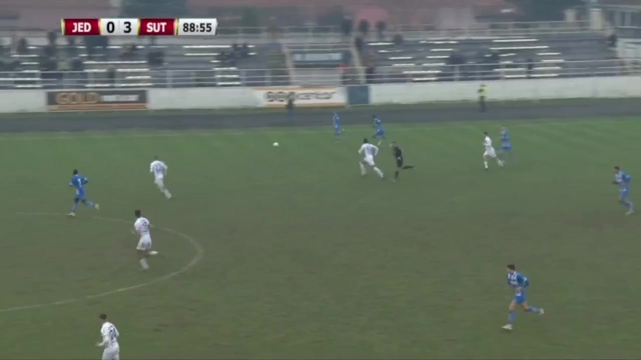 MNE D1 Jedinstvo Bijelo Polje Vs FK Sutjeska Niksic  Goal in 91 min, Score 0:4