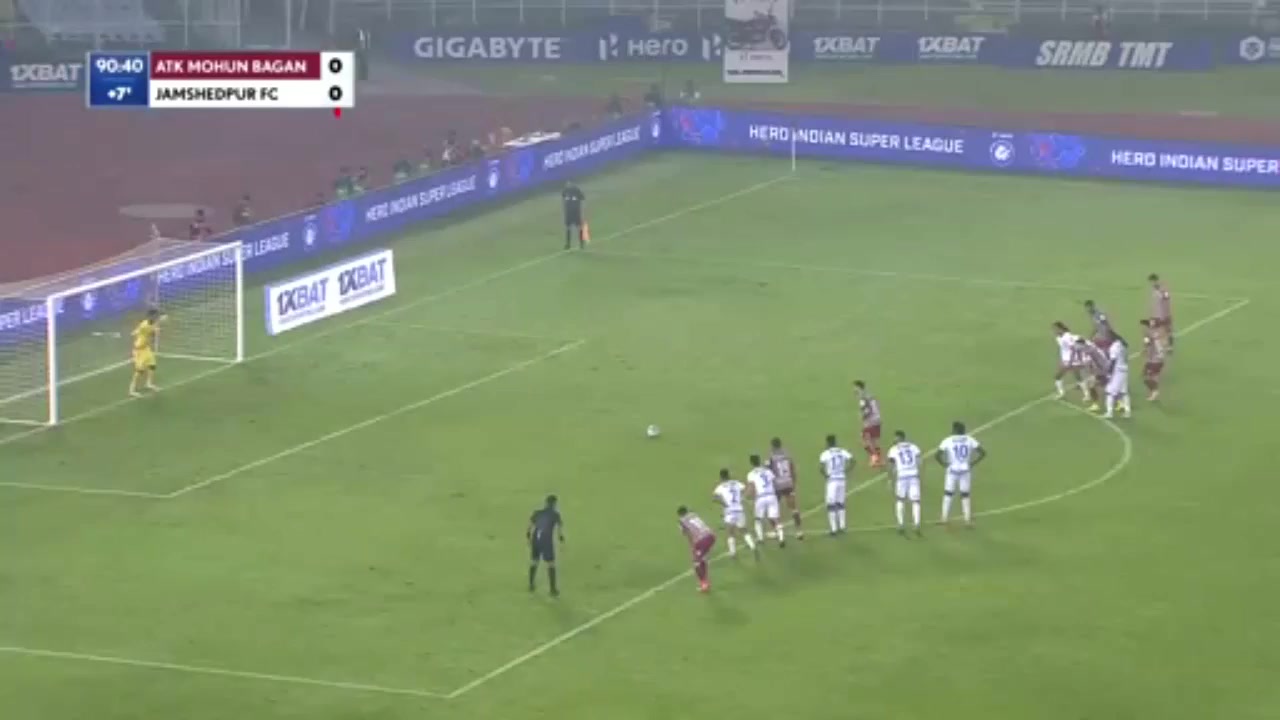 ISL ATK Mohun Bagan Vs Jamshedpur FC 92 phút Vào, ghi bàn 1:0