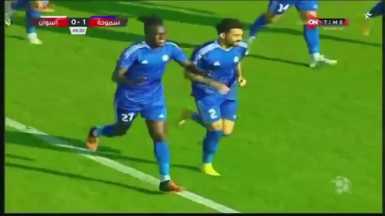 EGY D1 Smouha SC Vs Aswan  Goal in 6 min, Score 1:0