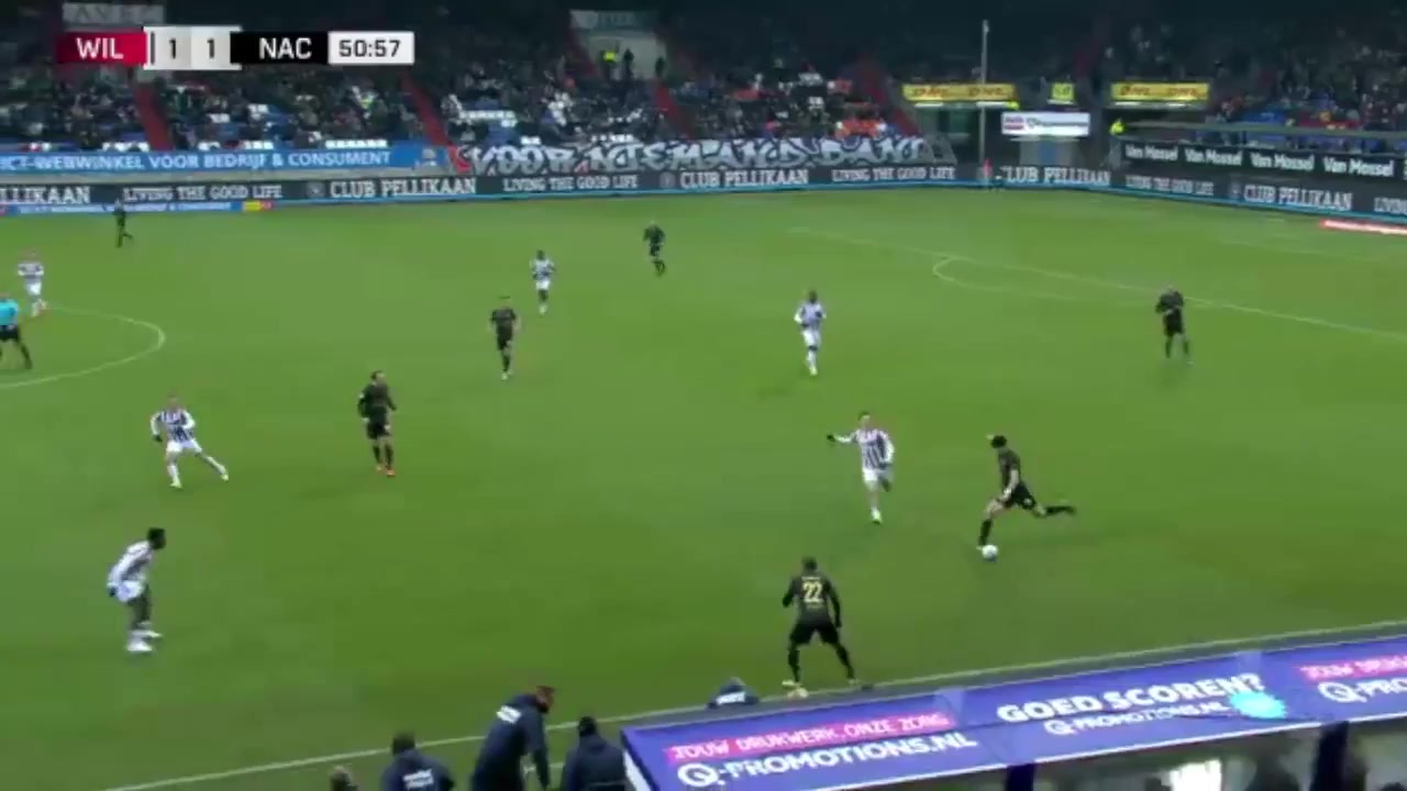 17 Willem II Vs NAC Breda 52 skor gol , skor 1:2