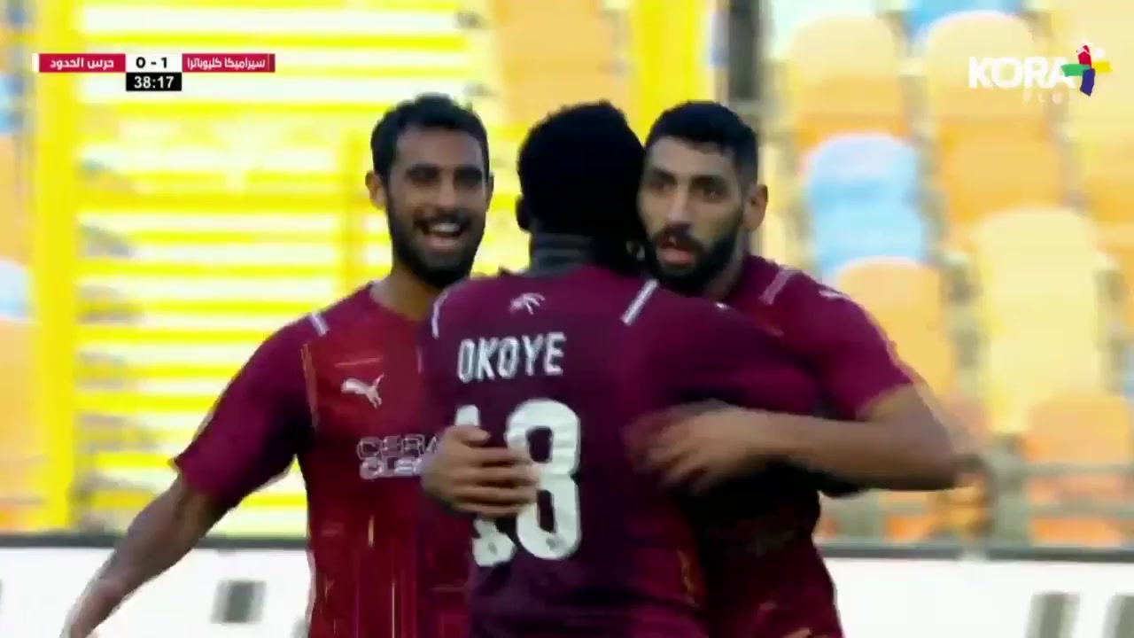 EGY D1 Ceramica Cleopatra FC Vs Haras El Hedoud Kalawa A. Goal in 38 min, Score 2:0