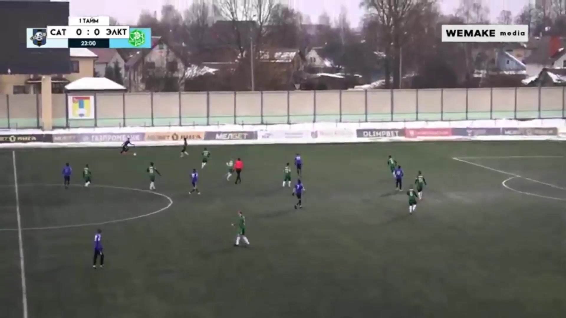 INT CF Saturn Moscow Vs Elektron VN Zakirov Goal in 23 min, Score 1:0