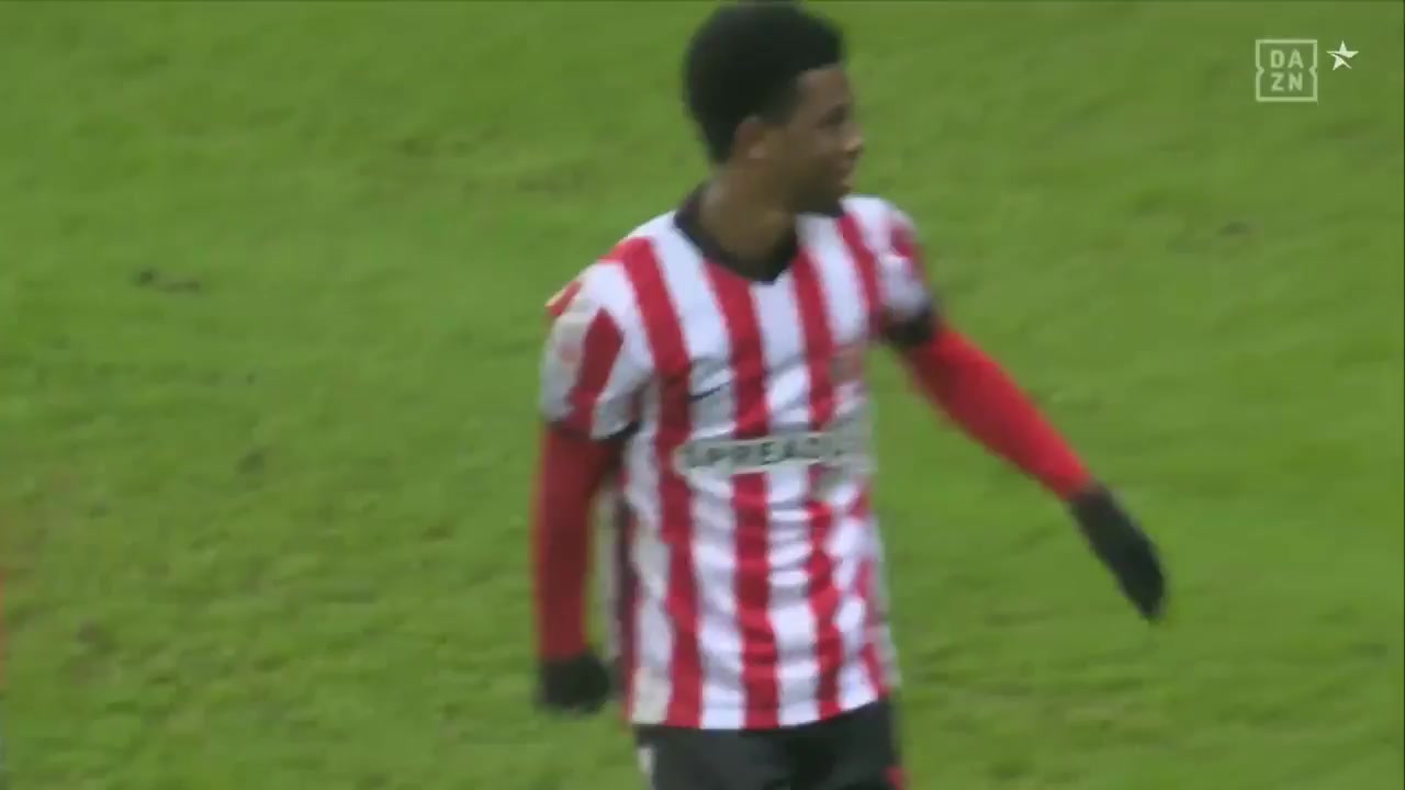 ENG LCH Sunderland A.F.C Vs West Bromwich(WBA) 17 ทำประตู Amad Diallo Traore ประตู, ทำคะแนน 1:0