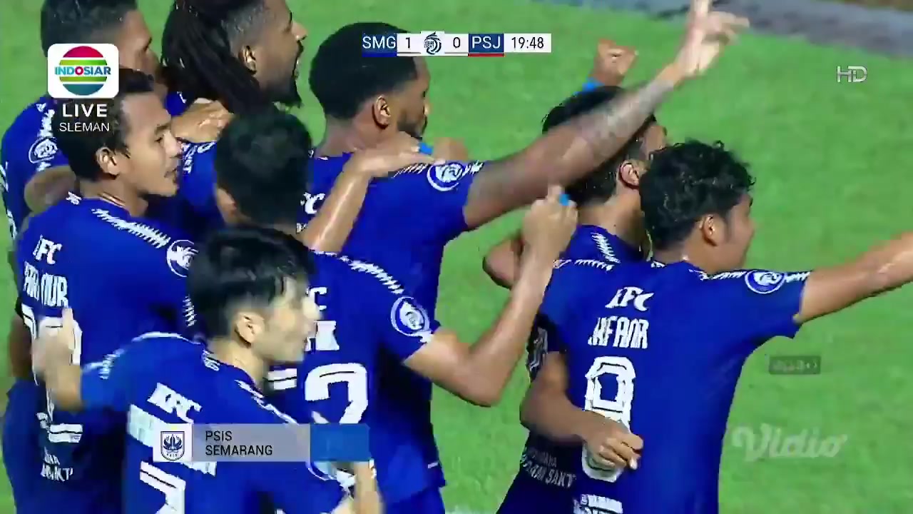 IDN ISL PSIS Semarang Vs Persija Jakarta 19 phút Vào, ghi bàn 1:0