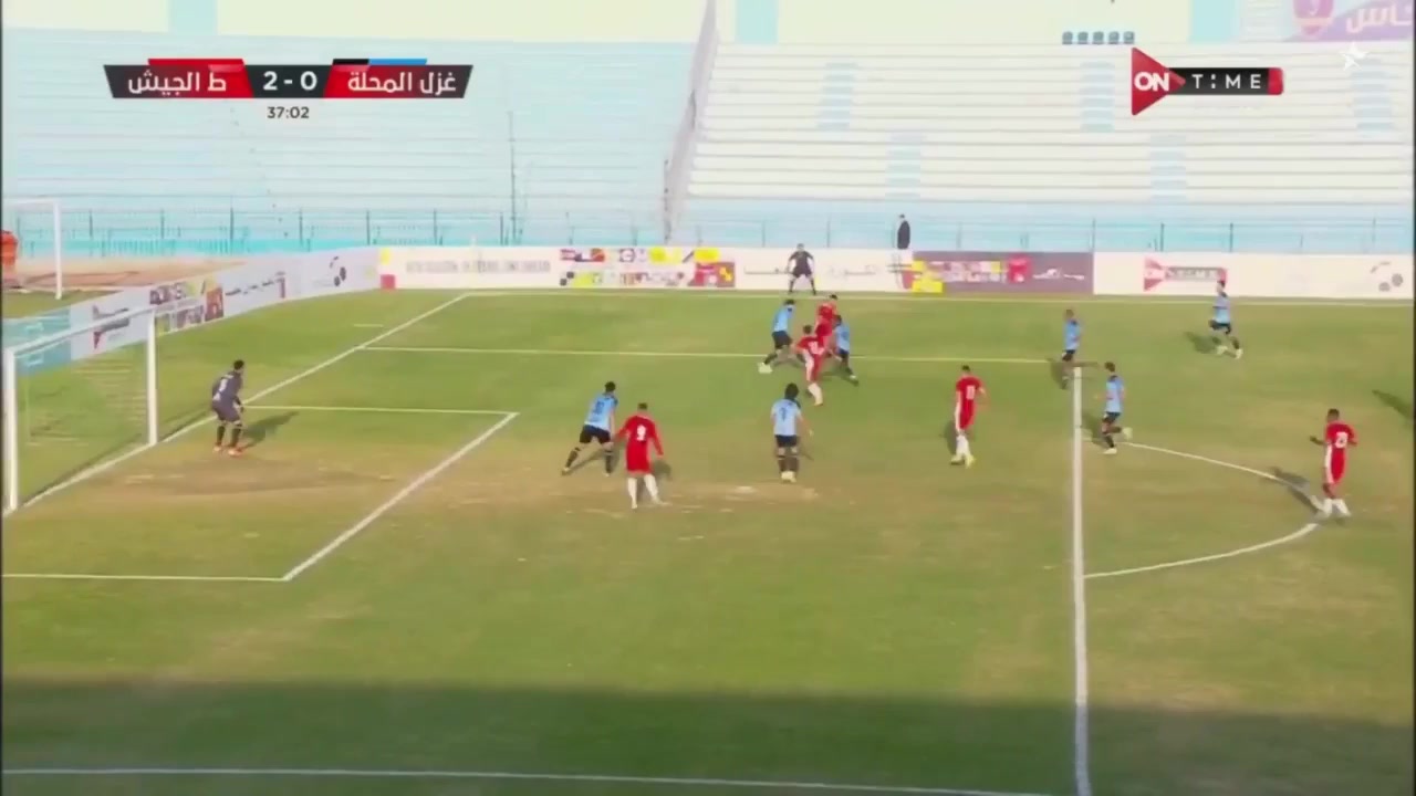 EGY D1 Ghazl El Mahallah Vs Tala Al Jaish  Goal in 36 min, Score 0:2