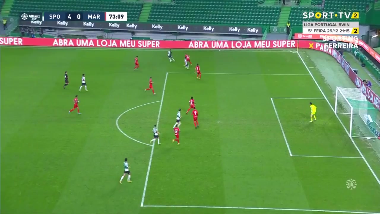 PORLC Sporting CP Vs Maritimo 74 phút Vào, ghi bàn 4:0