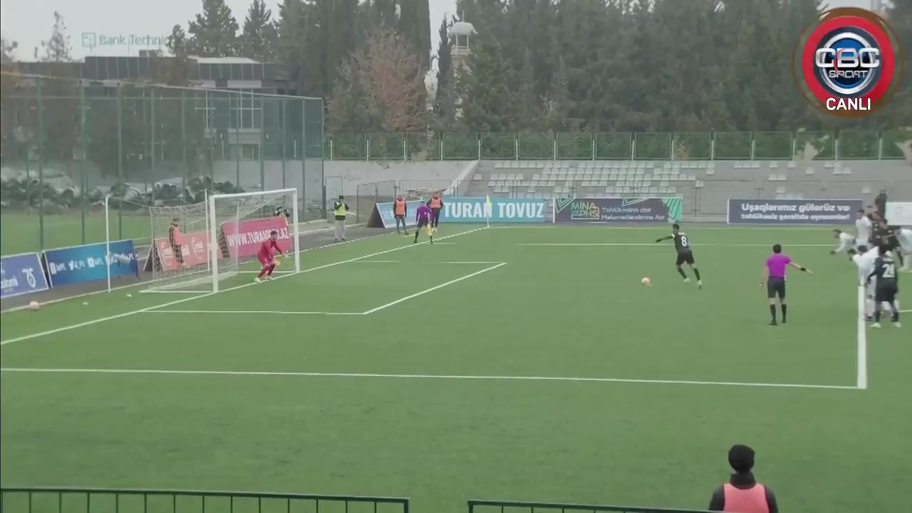 AZE D1 Turan Tovuz Vs FC Neftci Baku  Goal in 74 min, Score 0:1