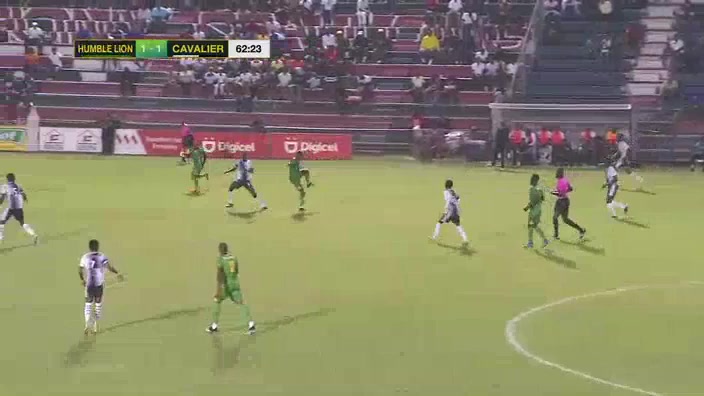 JAM D1 Humble Lions Vs Cavalier FC  Goal in 64 min, Score 1:2